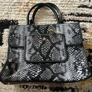 Antonio Melani snakeskin purse